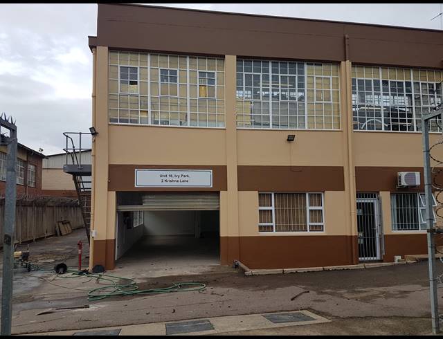 551M² MINI FACTORY RENTED IN PINETOWN CENTRAL